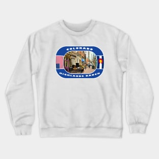 Colorado, Highlands Ranch City, USA Crewneck Sweatshirt